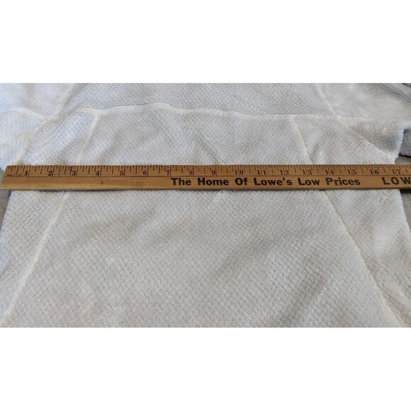 Patagonia Women's Re-Tool Snap T Pullover White Polartec Fleece Sweater Sz S - Picture 8 of 8